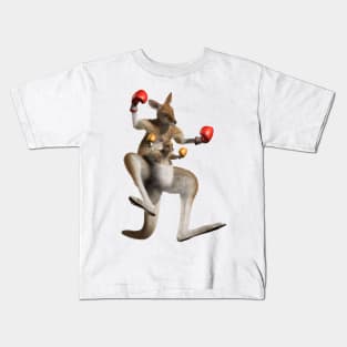 boxing kangaroo Kids T-Shirt